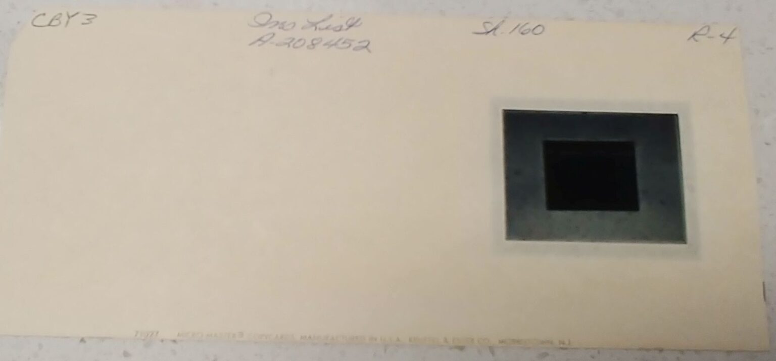 aperture card
