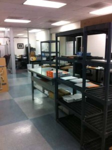 picture of the production floor of The Document Group
