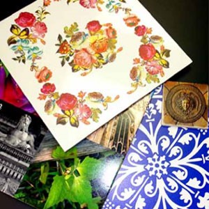 thumb-nail-list-pic-cut-product-decoration | The Document Group greeting cards displayed on a black background